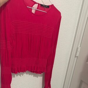 Sugarlips Vibrant pink Blouse